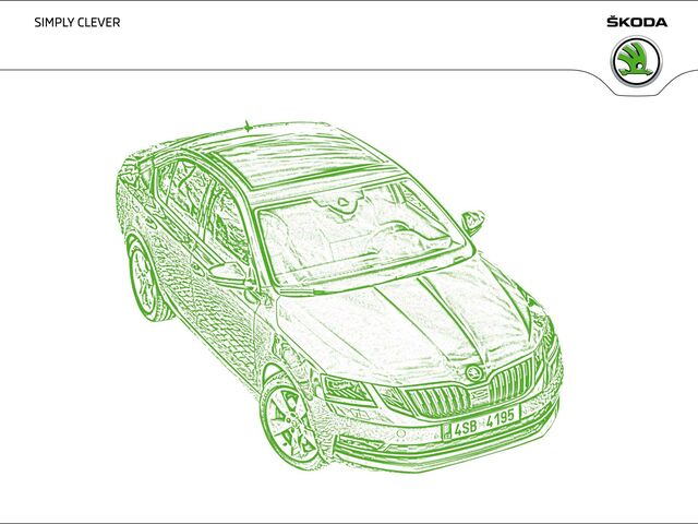 SKODA. Риси природної краси. Елементи екстер’єру. Оригінал.